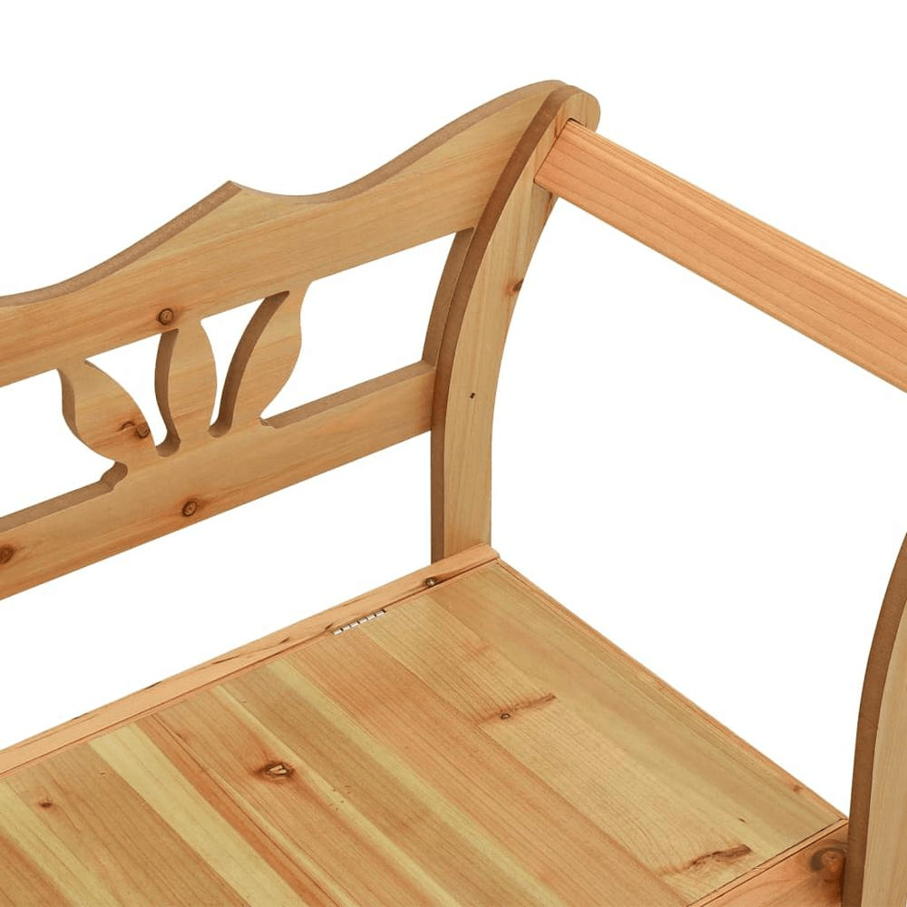 Bench Brown Solid fir wood, engineered wood Medium Bench - Mervyns
