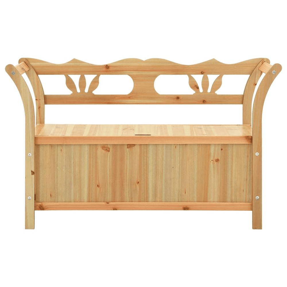 Bench Brown Solid fir wood, engineered wood Medium Bench - Mervyns