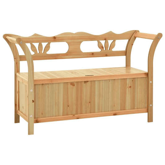Bench Brown Solid fir wood, engineered wood Medium Bench - Mervyns