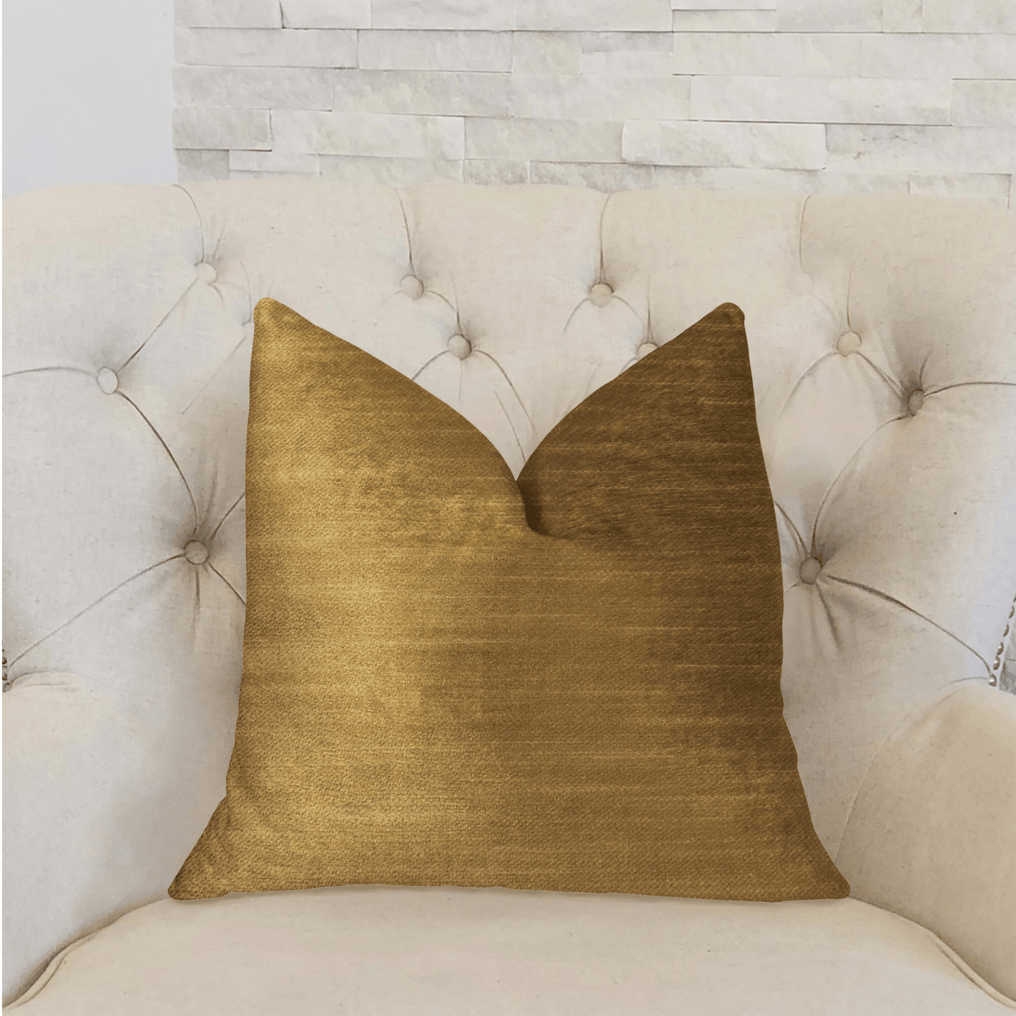 Beverly Gold Luxury Throw Pillow - Mervyns