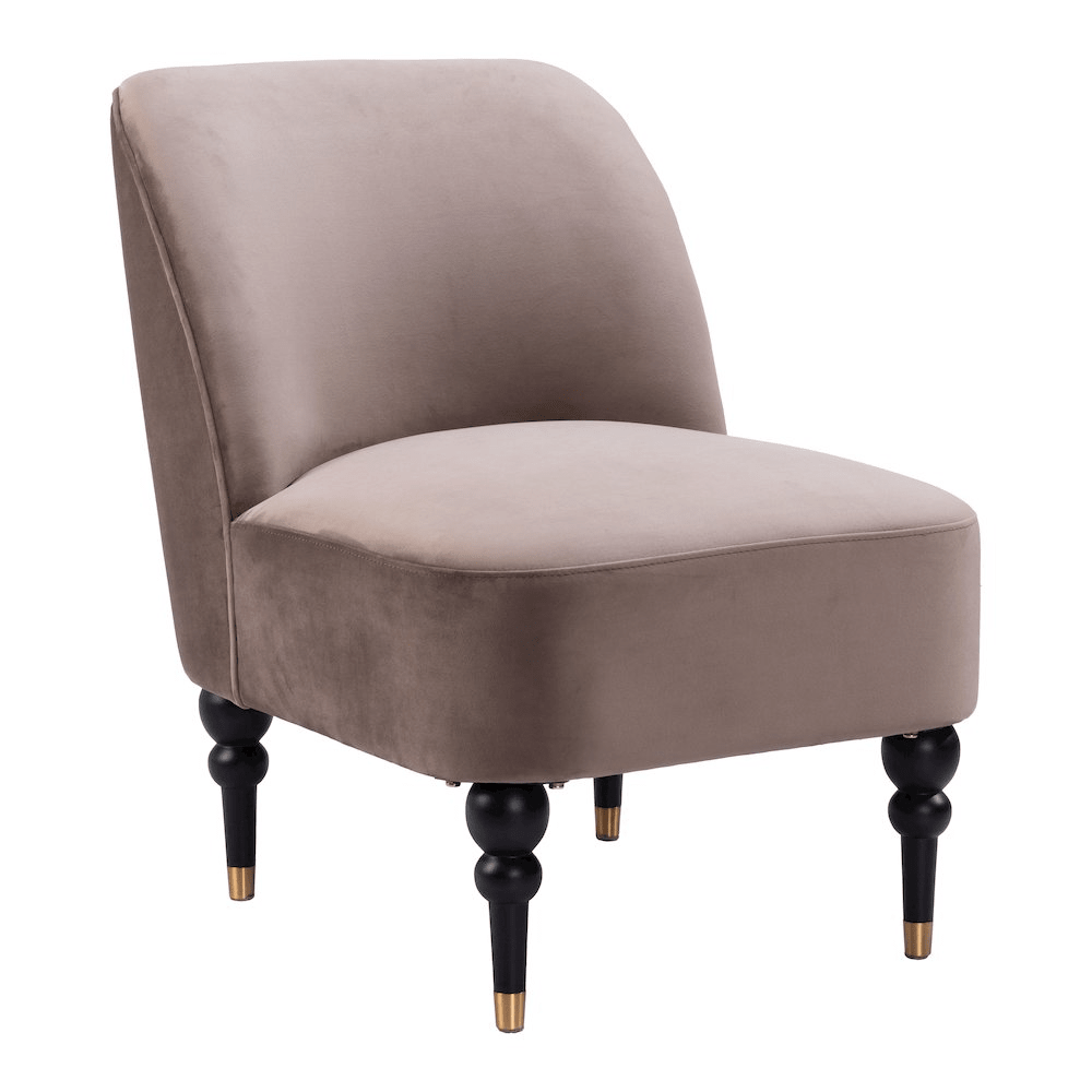 Bintulu Accent Chair Taupe - Mervyns