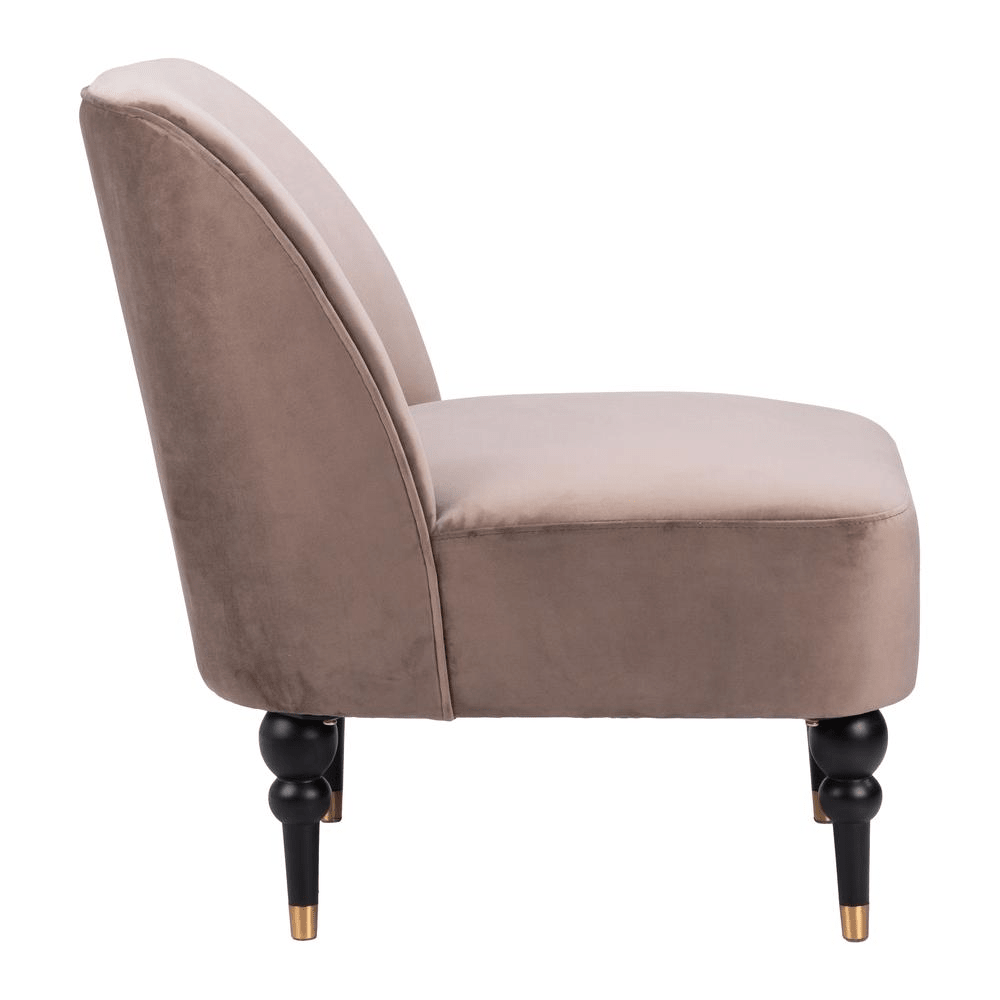 Bintulu Accent Chair Taupe - Mervyns