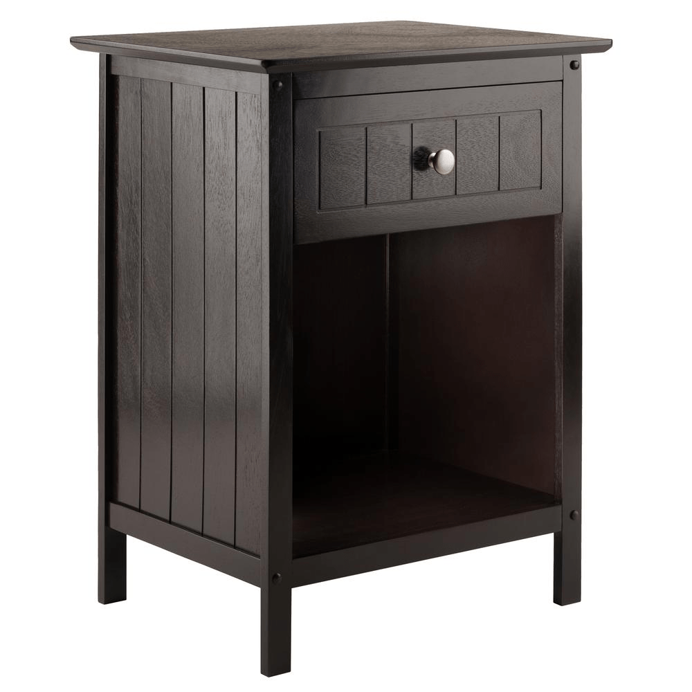 Blair Accent Table in Coffee Finish - Mervyns