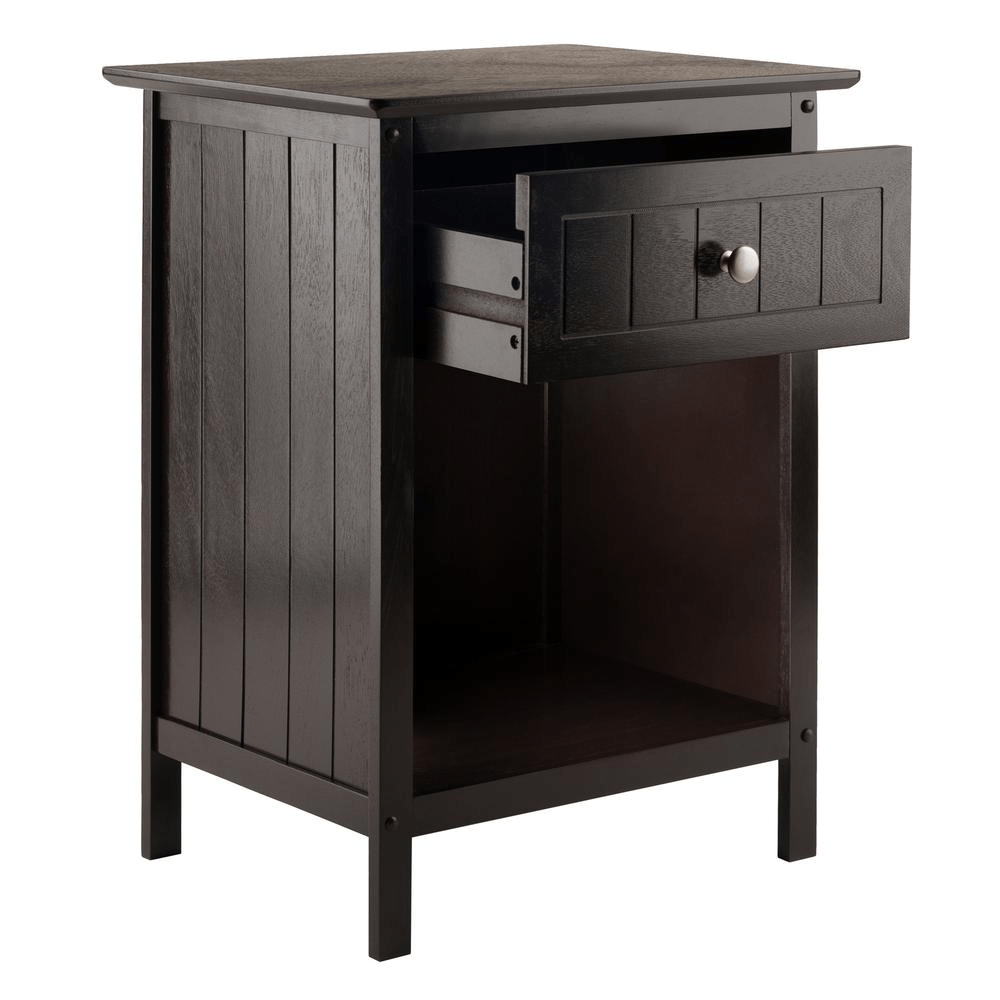 Blair Accent Table in Coffee Finish - Mervyns