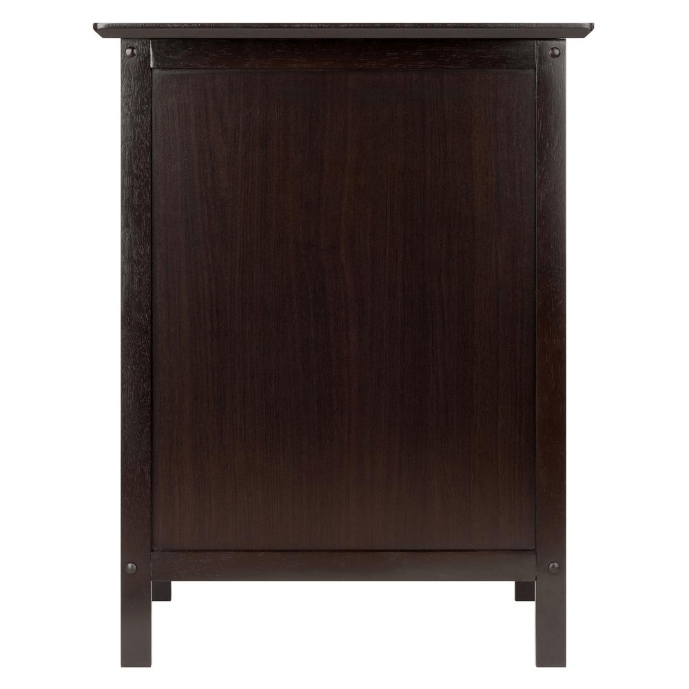 Blair Accent Table in Coffee Finish - Mervyns