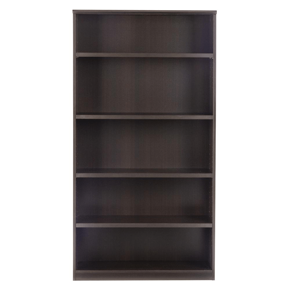 Bookcase (5 Shelf), Mocha - Mervyns