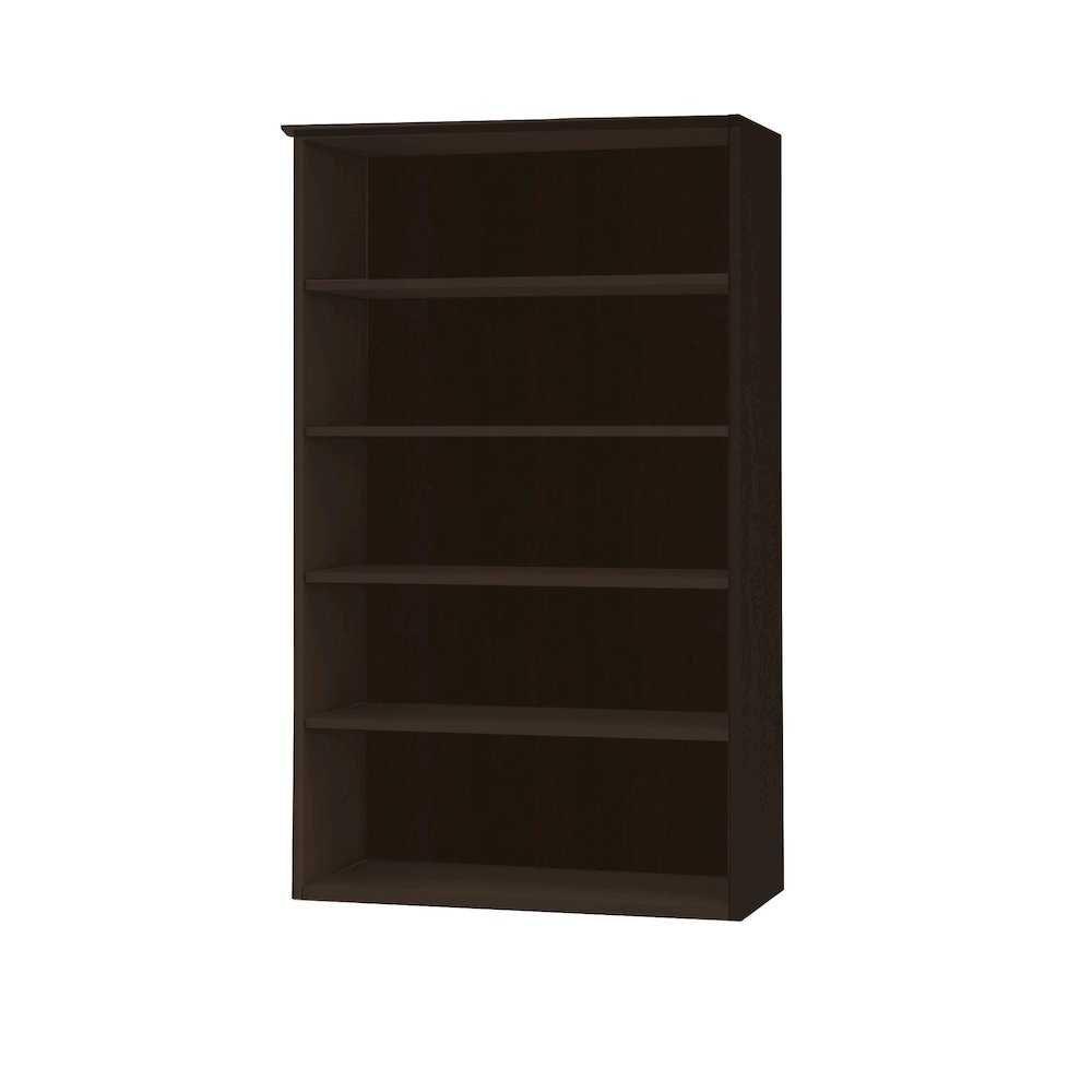 Bookcase (5 Shelf), Mocha - Mervyns