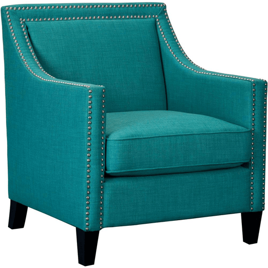Bridgehampton Accent Chair w/ Nail Trim, 29"Wx31"Dx35.5"H - Mervyns
