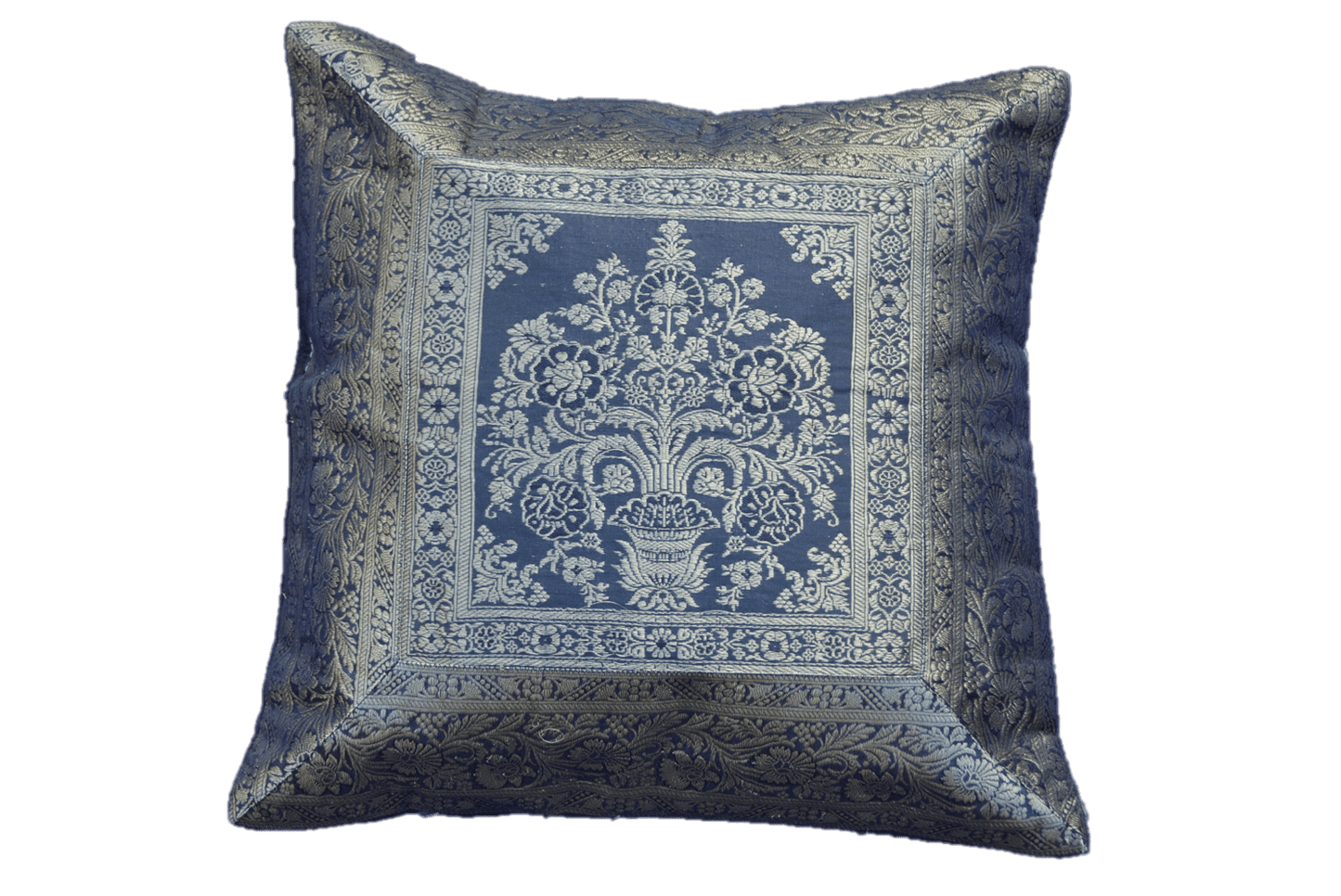 Brocade Silk decorative throw pillow case - Mervyns