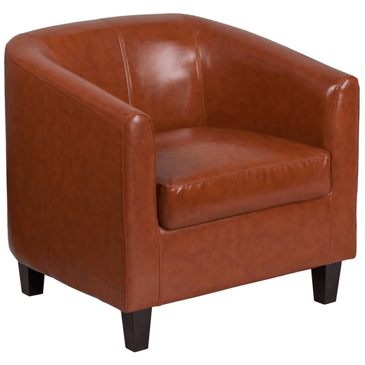 Brown LeatherSoft Lounge Chair - Mervyns