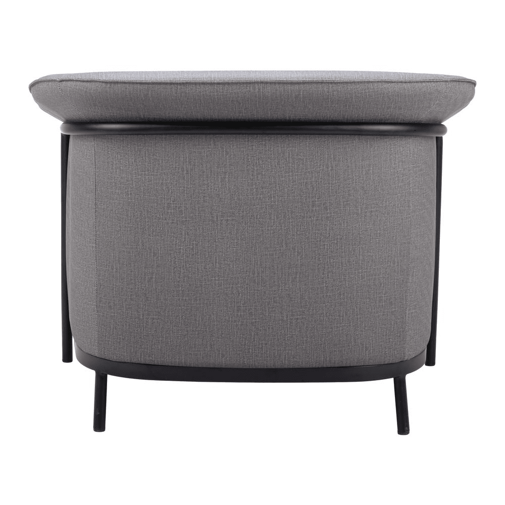 Burry Accent Chair Slate Gray - Mervyns
