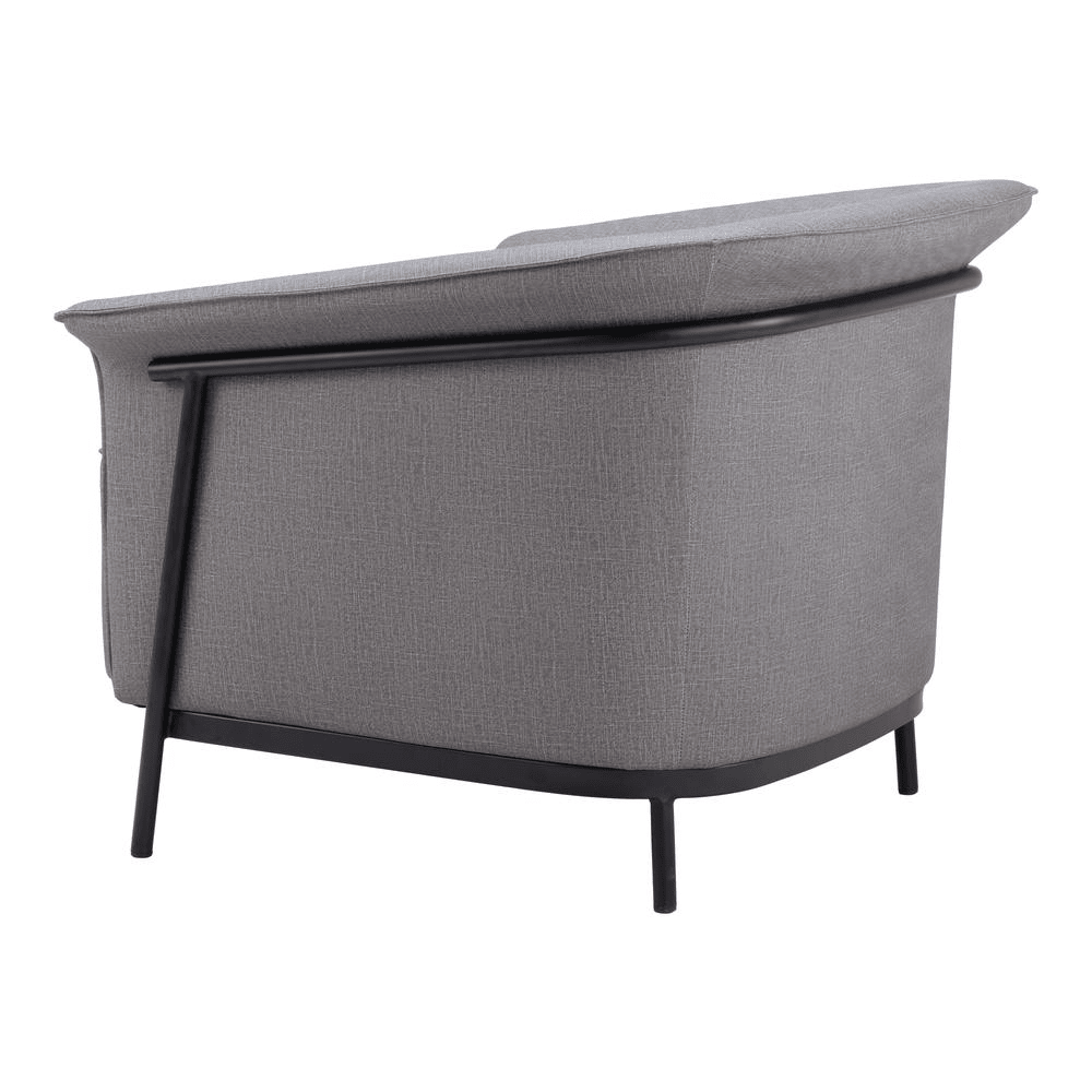 Burry Accent Chair Slate Gray - Mervyns