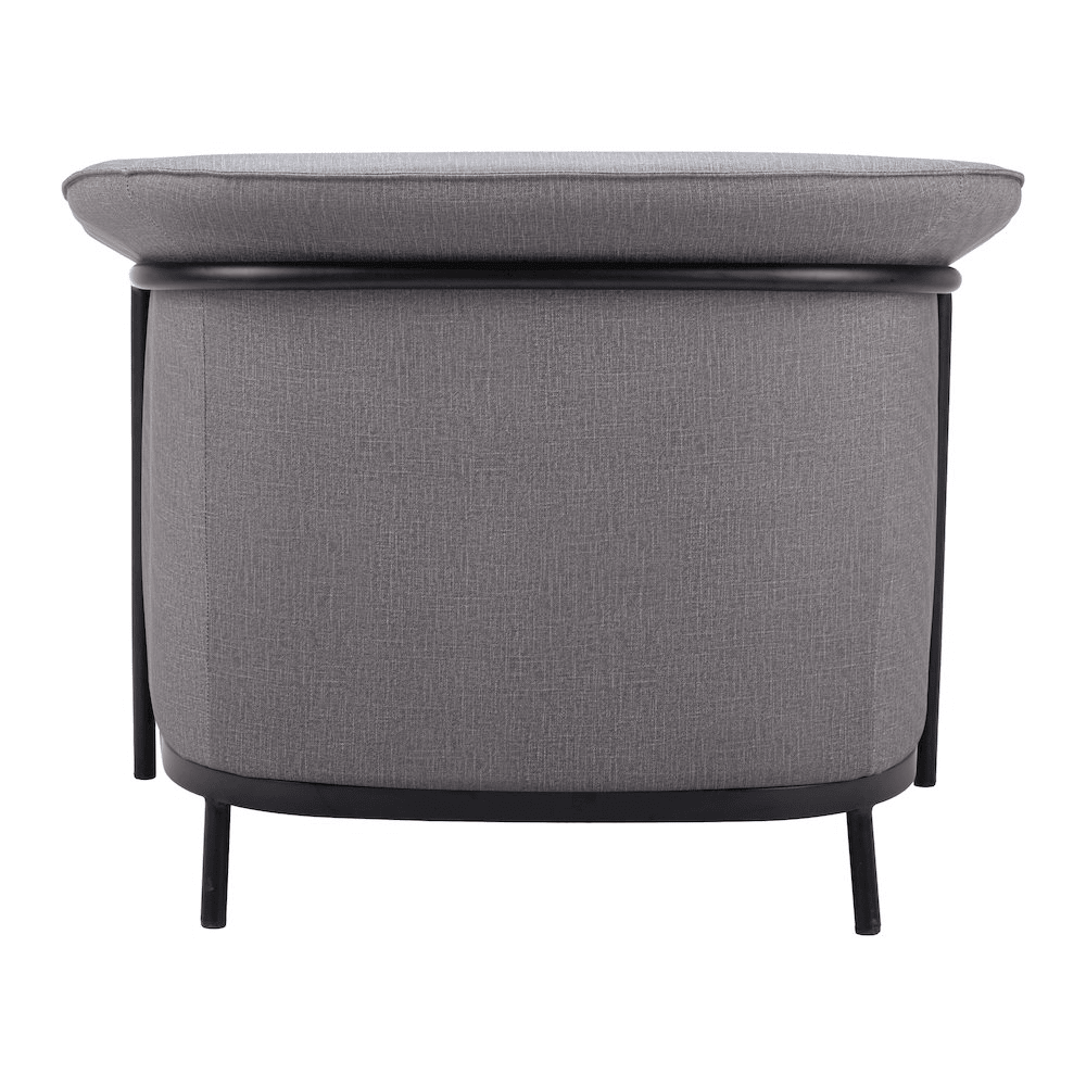Burry Accent Chair Slate Gray - Mervyns