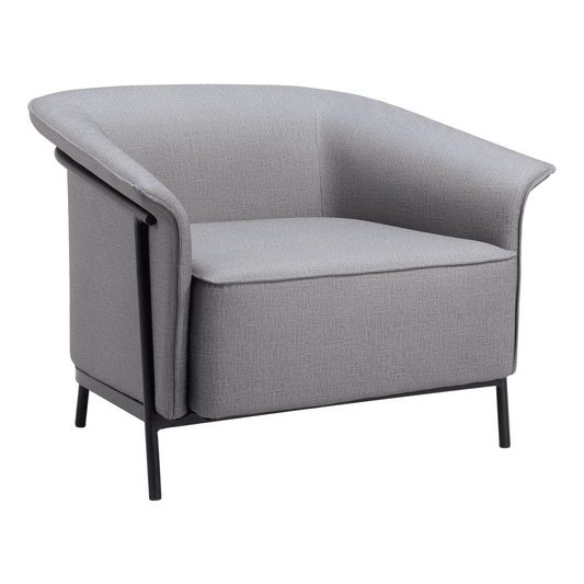 Burry Accent Chair Slate Gray - Mervyns