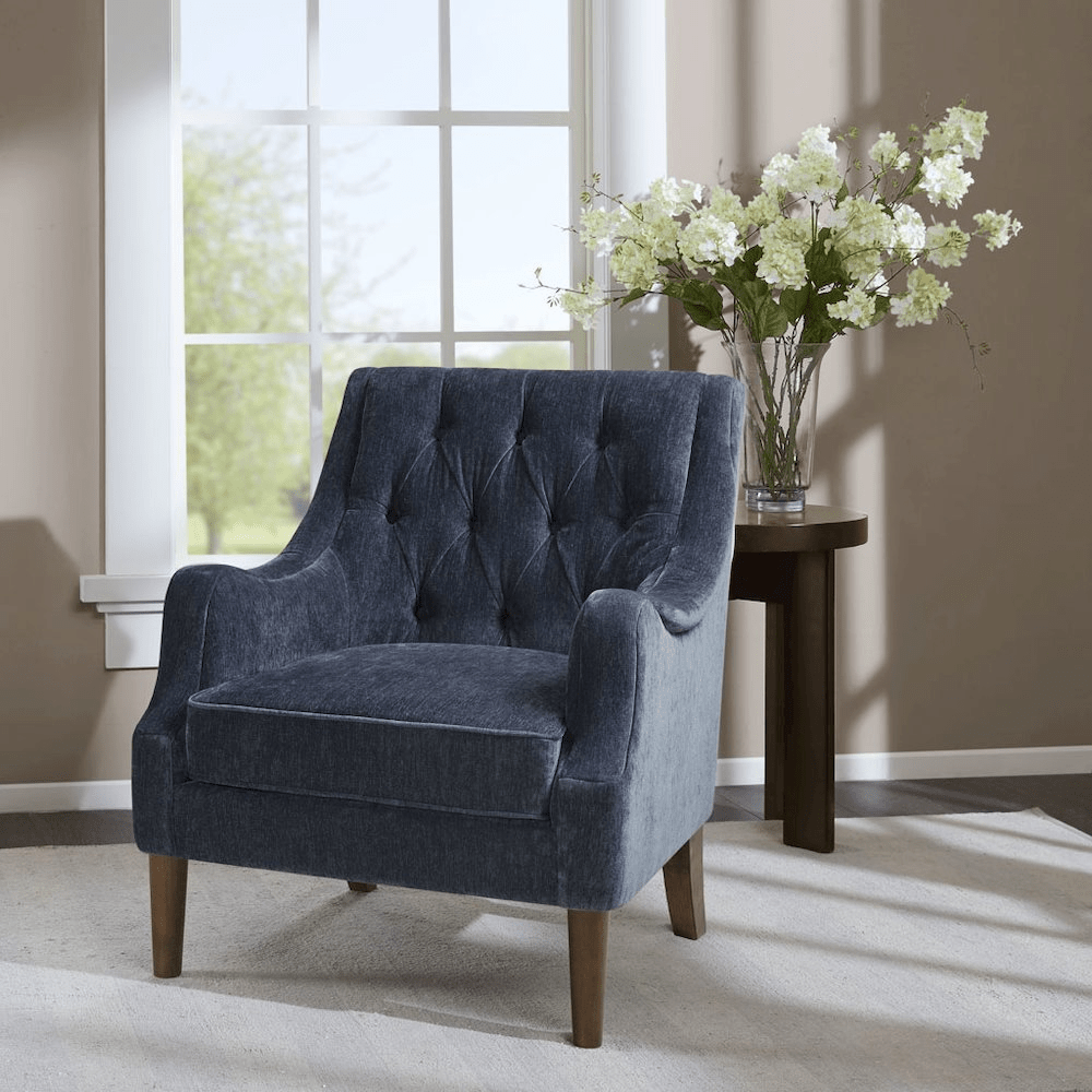 Button Tufted Accent Chair - Mervyns