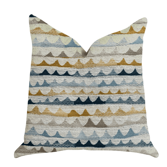 Caspian Rush Patterned Luxury Throw Pillow - Mervyns