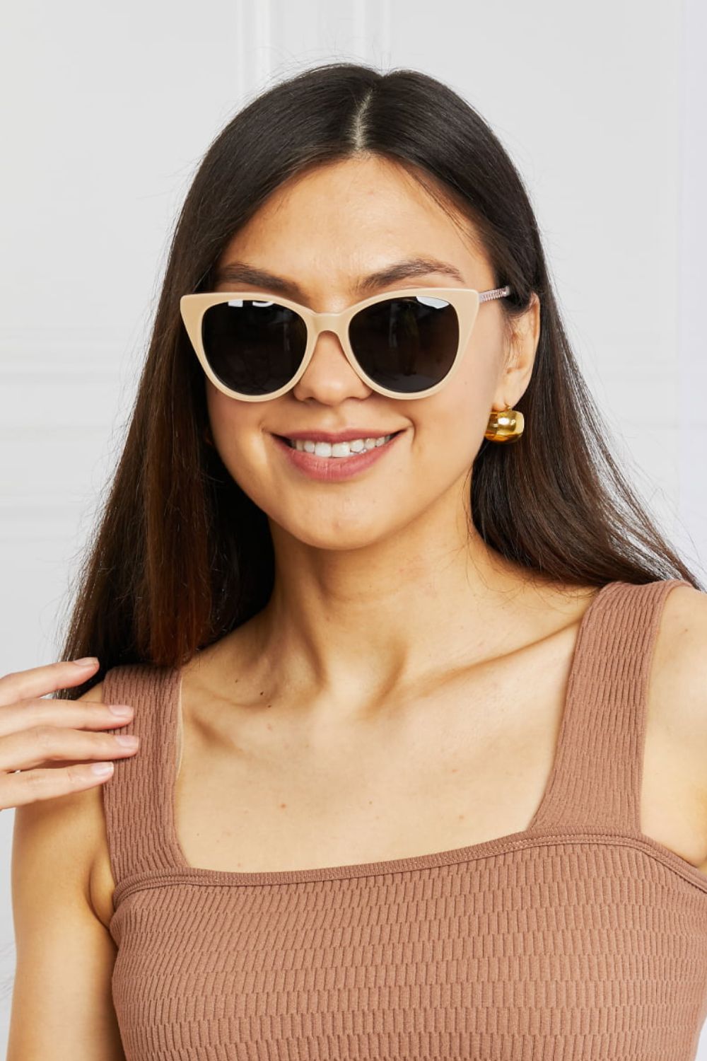 Cat - Eye Acetate Frame Sunglasses - Mervyns