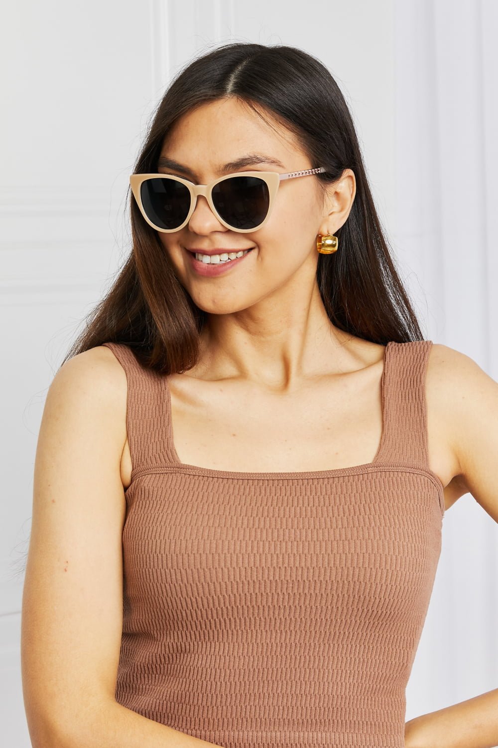 Cat - Eye Acetate Frame Sunglasses - Mervyns