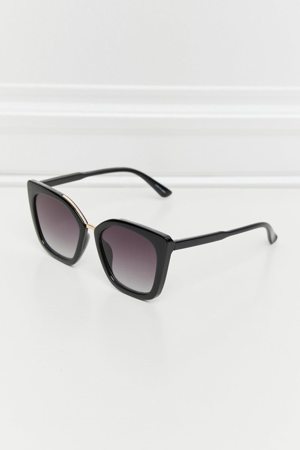 Cat Eye Full Rim Polycarbonate Sunglasses - Mervyns