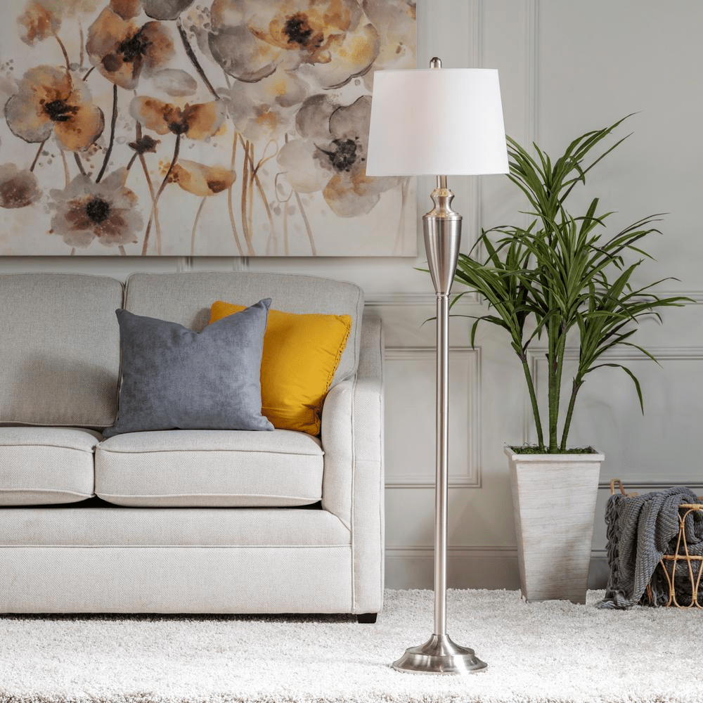 Cayden 60" Metal Floor Lamp - Mervyns