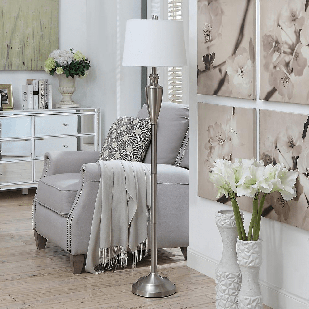 Cayden 60" Metal Floor Lamp - Mervyns