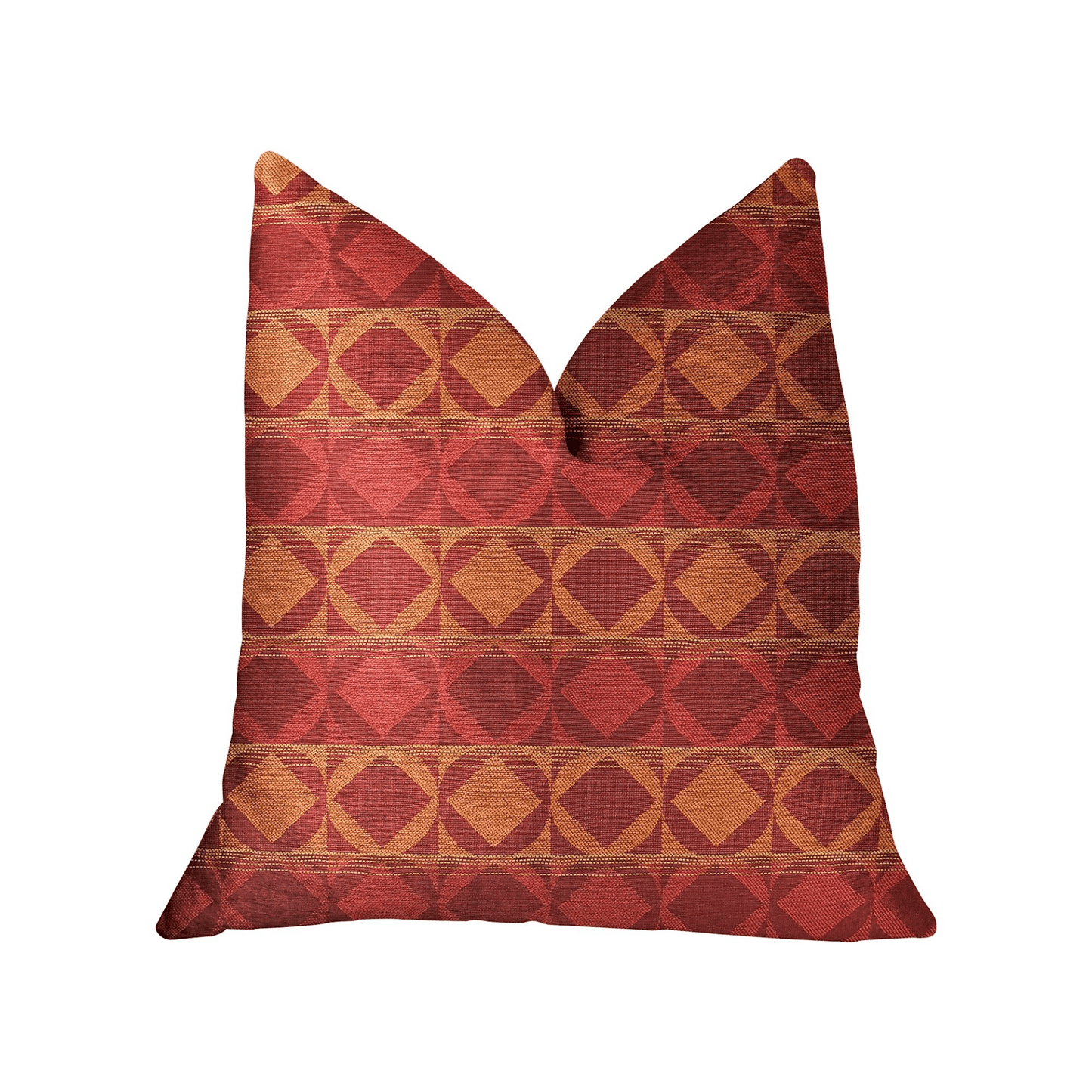 Celestial Red and Orange Luxury Throw Pillow - Mervyns