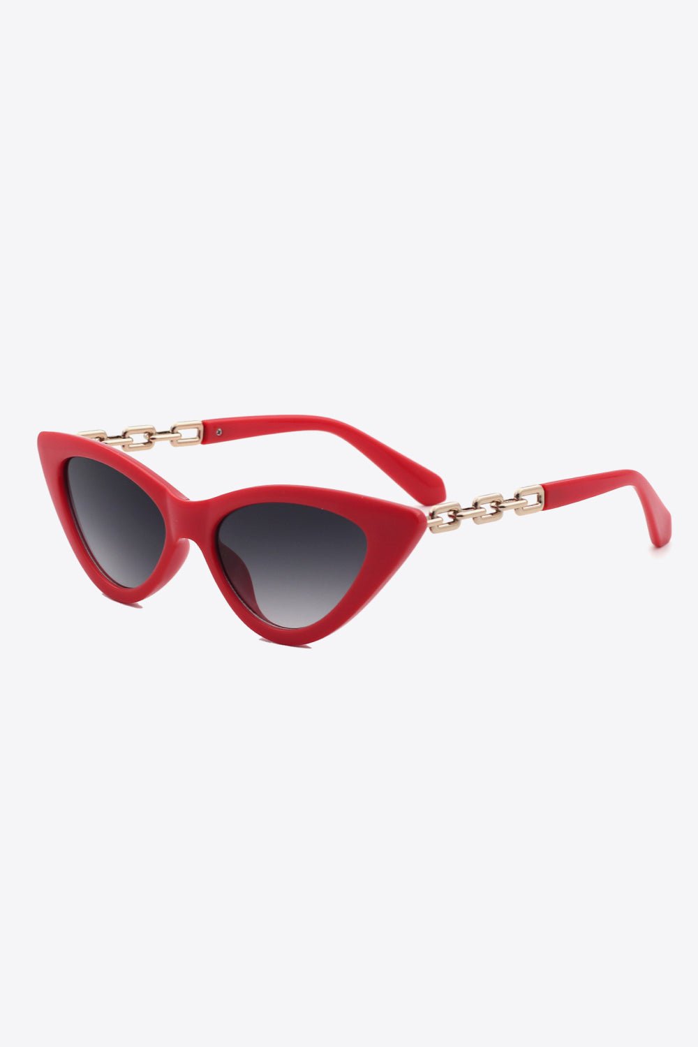 Chain Detail Cat - Eye Sunglasses - Mervyns