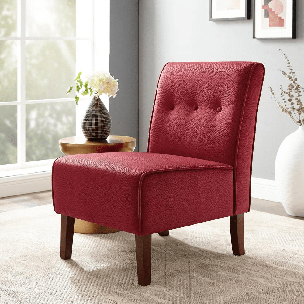 Coco Accent Chair - Red - Mervyns