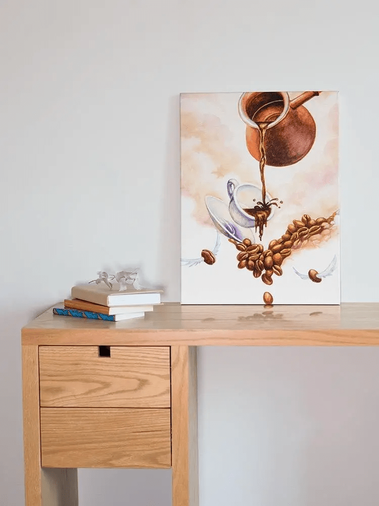 Coffee Art Canvas - Image by Shutterstock - Mervyns