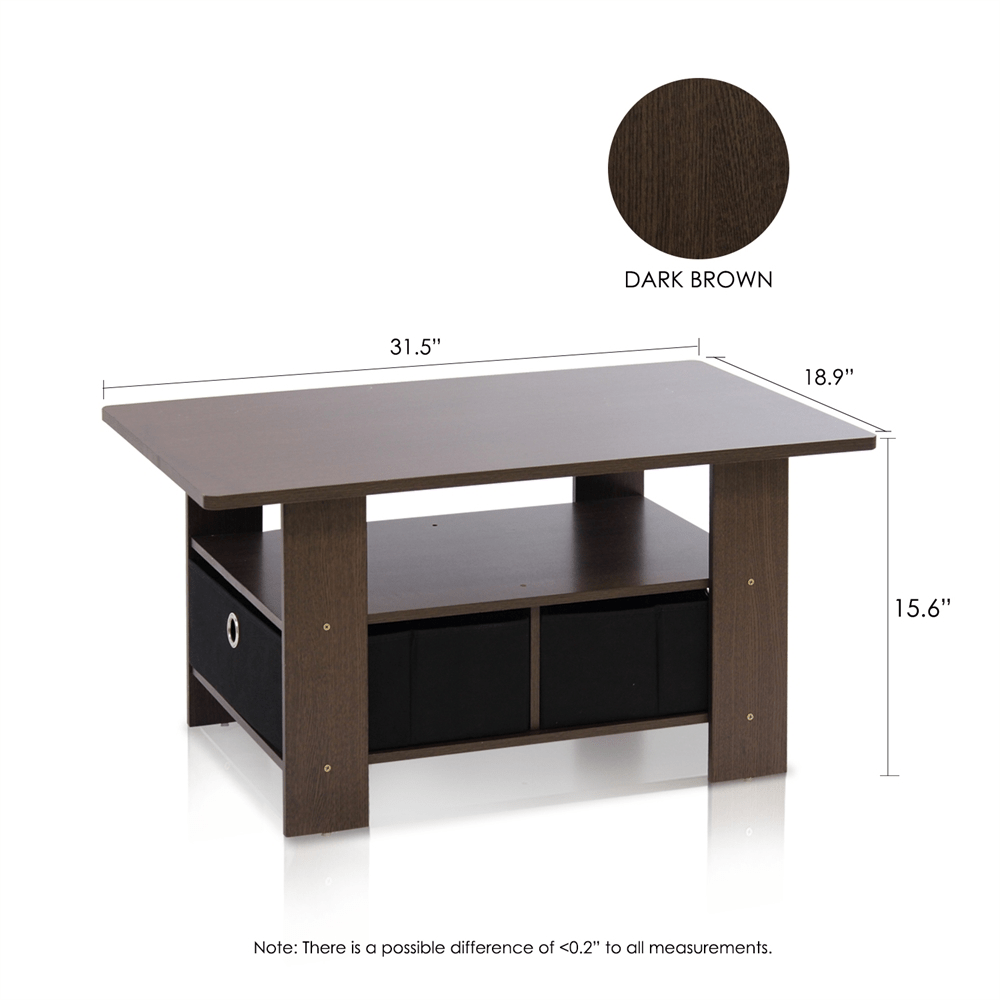 Coffee Table w/Bin Drawer - Mervyns