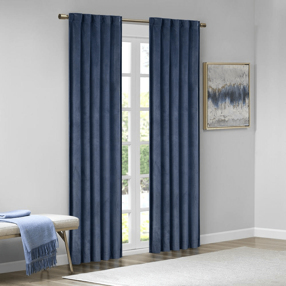 Colt Poly Velvet Window Panel Pair - Mervyns