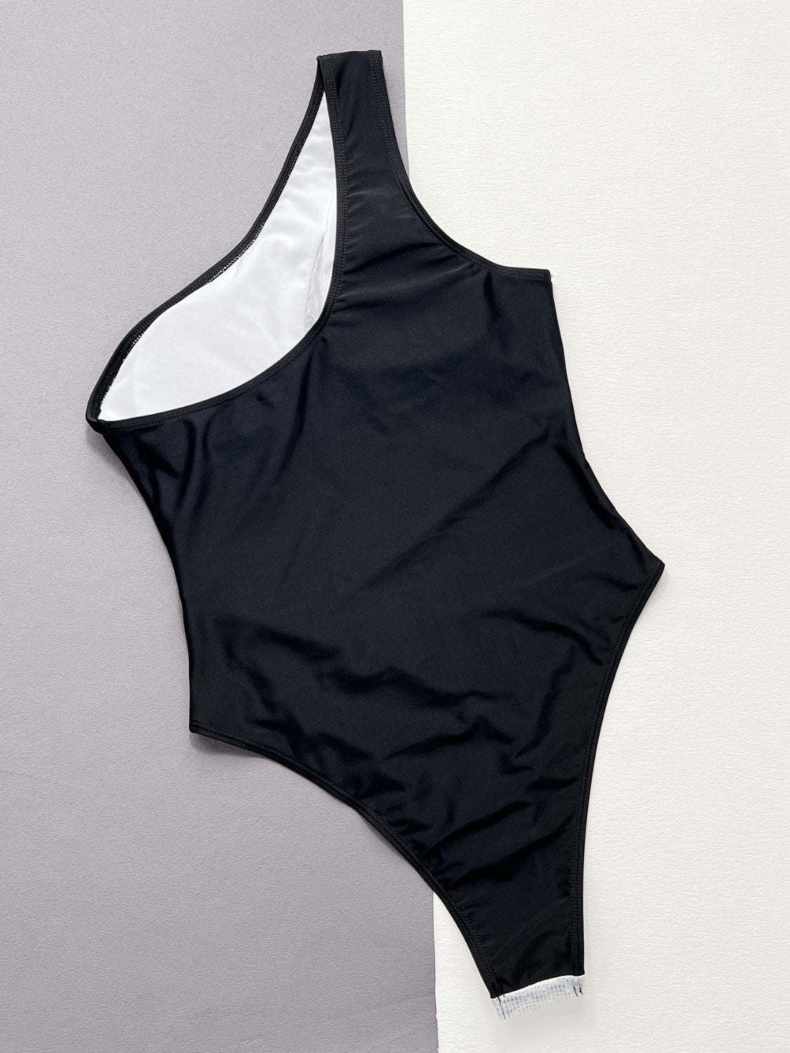 Contrast Panel One - Piece Swimsuit - Mervyns