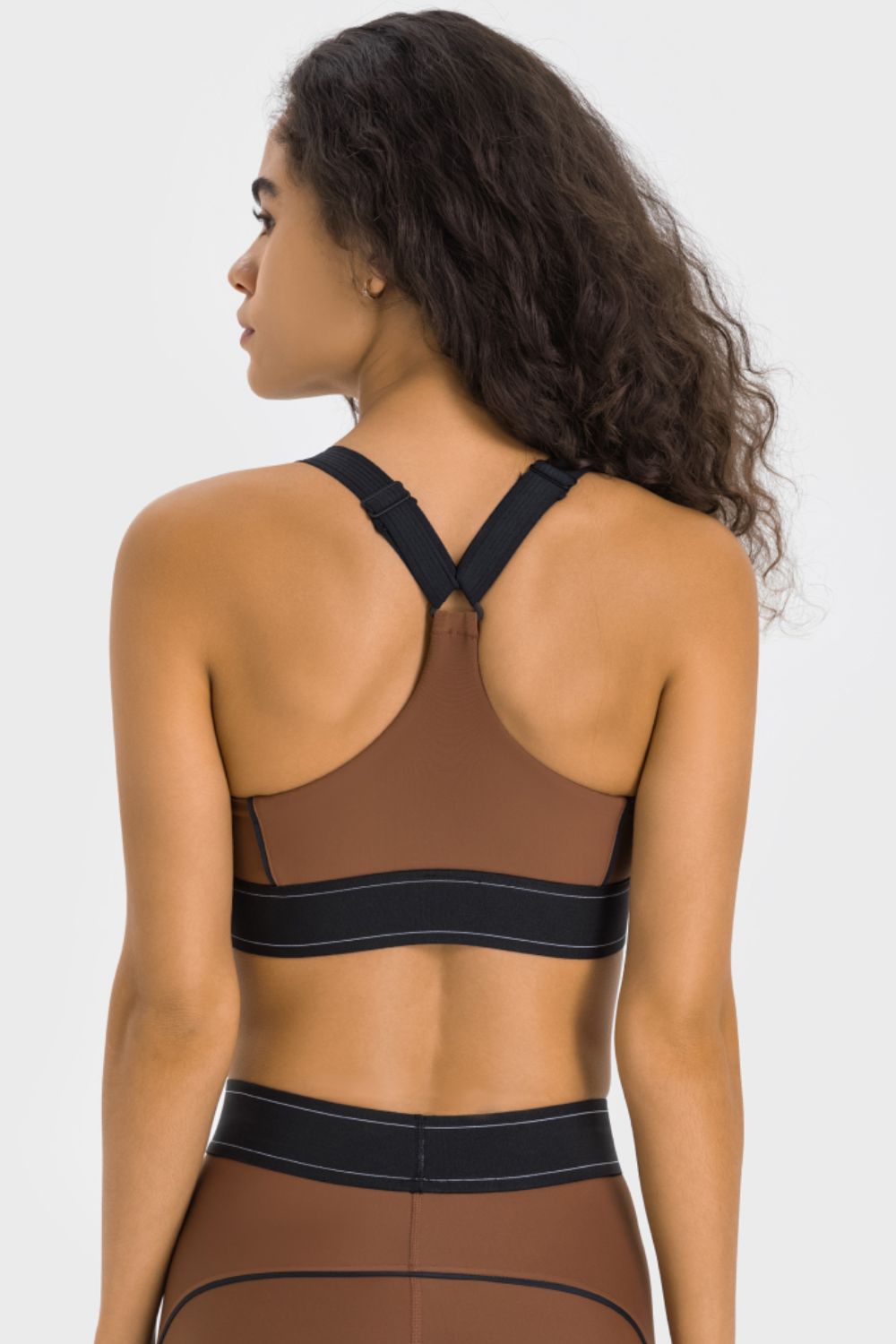 Contrast Sports Bra - Mervyns