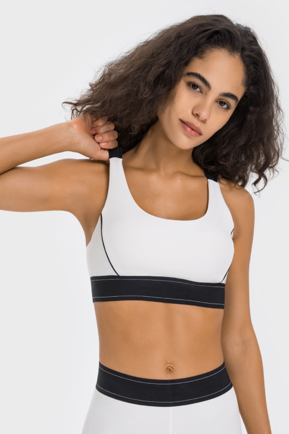 Contrast Sports Bra - Mervyns