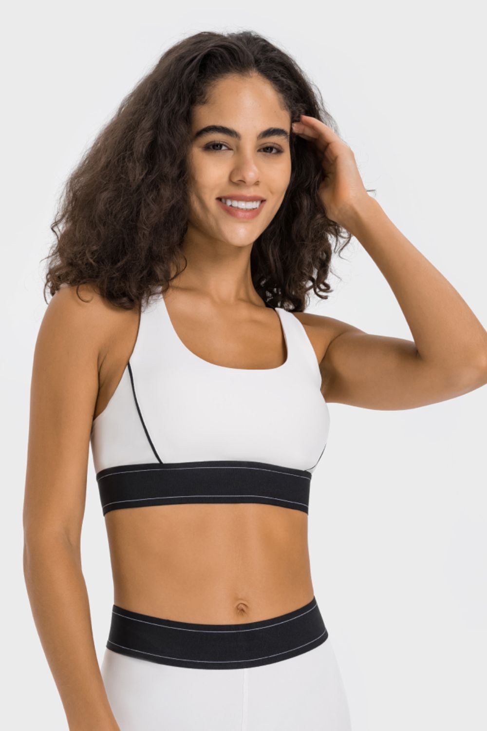 Contrast Sports Bra - Mervyns