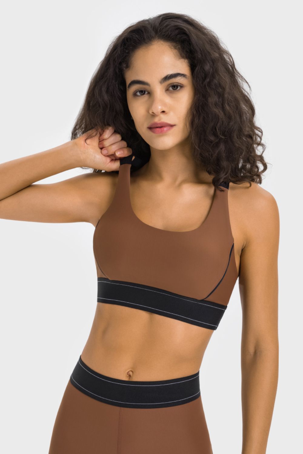 Contrast Sports Bra - Mervyns