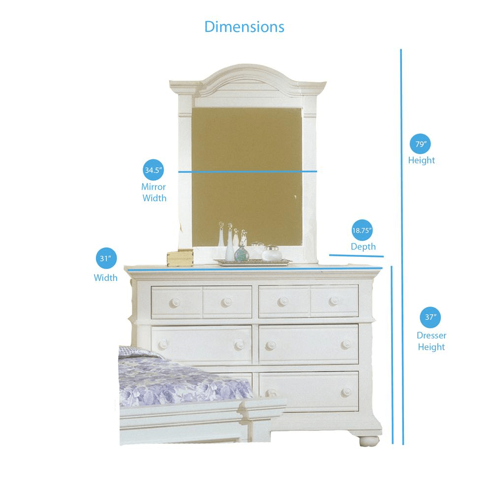 Cottage Traditions Double Dresser - Mervyns