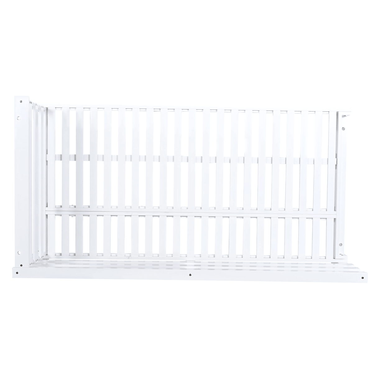 Country Patio Wooden Swing Daybed Porch Swing Frame with Hemp Ropes for Backyard Garden - Mervyns