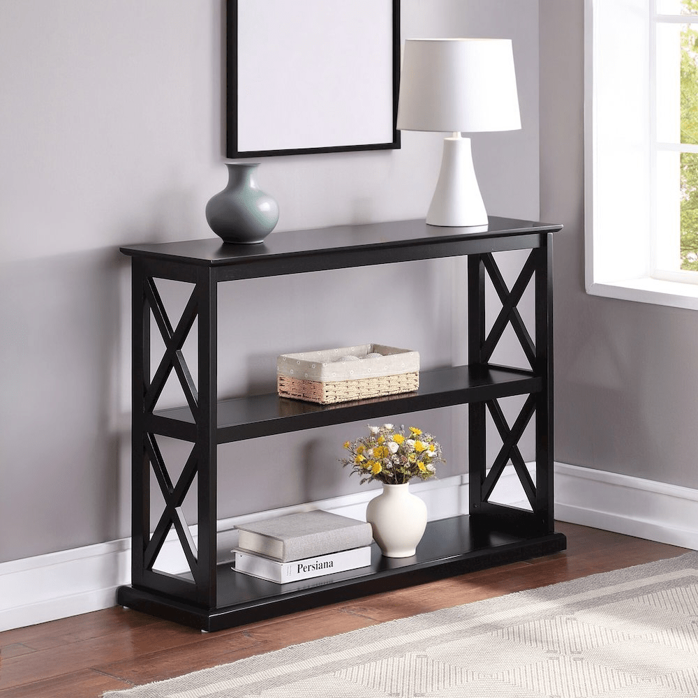 Coventry Console Table with Shelves - Mervyns