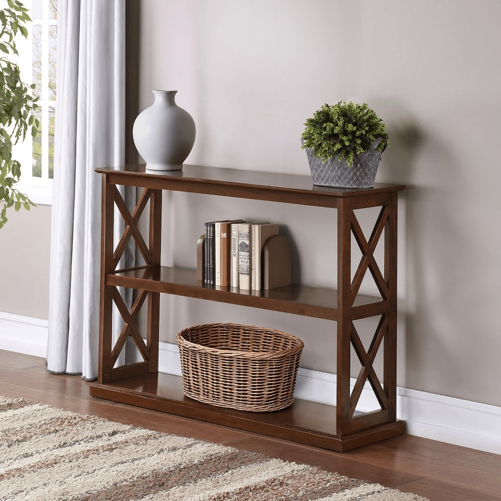Coventry Console Table with Shelves - Mervyns