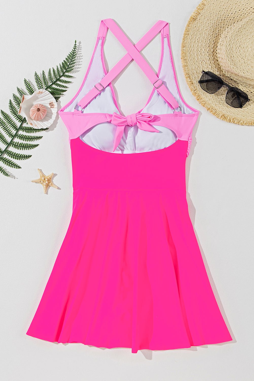 Crisscross V - Neck One - Piece Swimwear - Mervyns