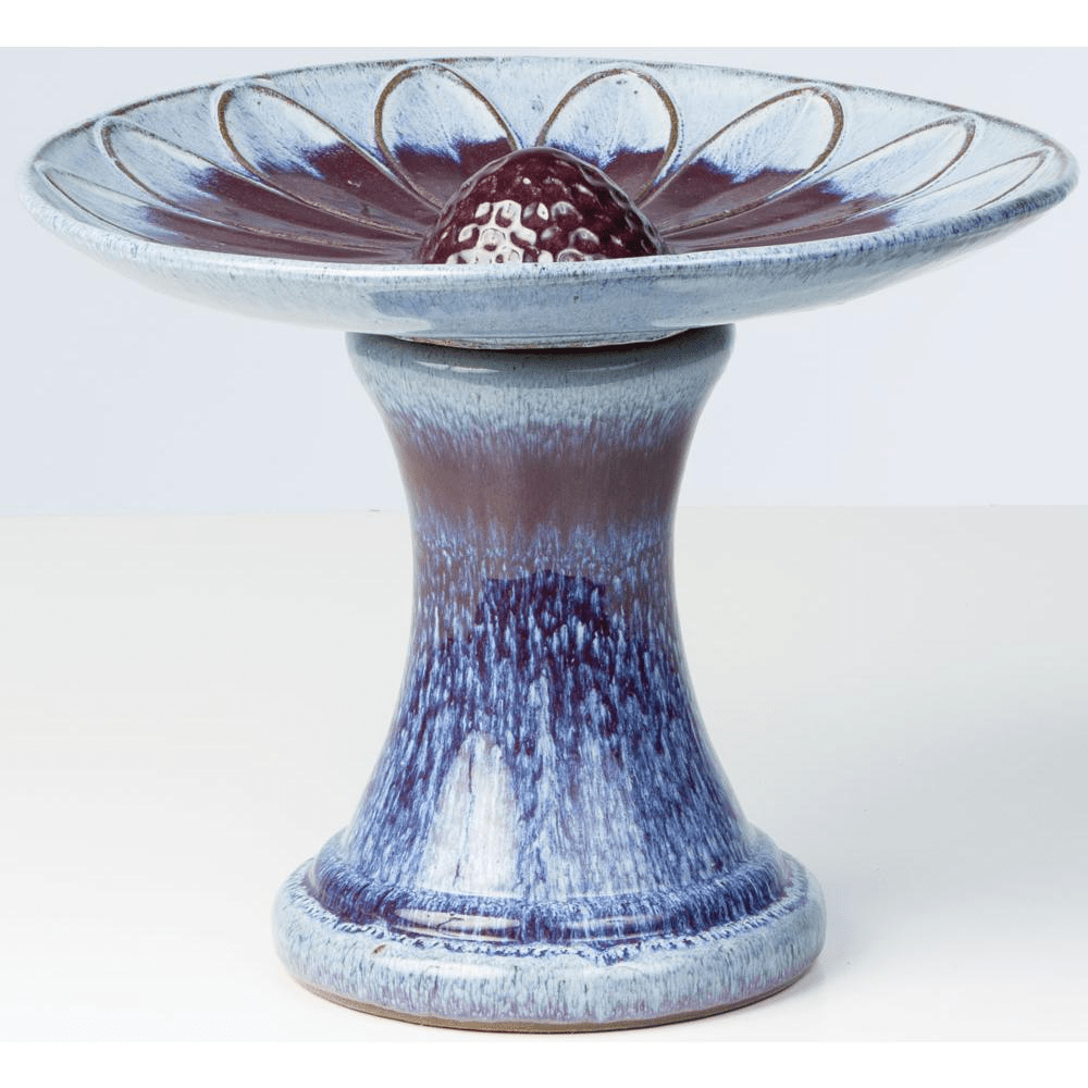 Daisy Birdbath - Blue - Mervyns