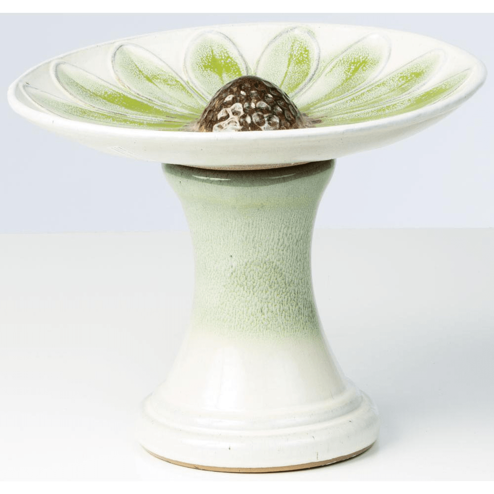 Daisy Birdbath - Green - Mervyns