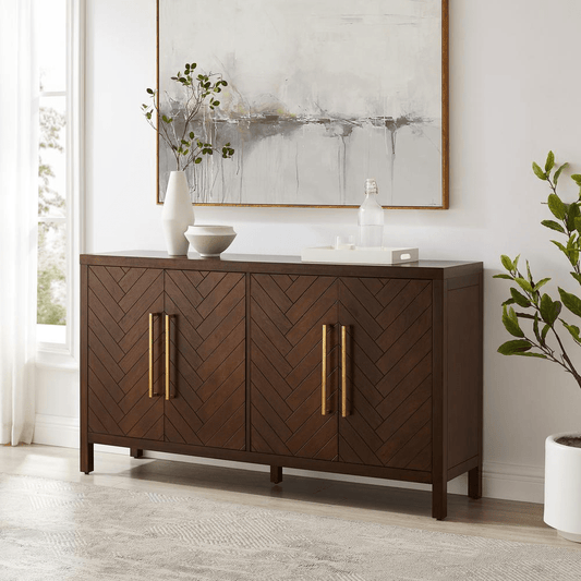 Darcy Sideboard Dark Brown - Mervyns