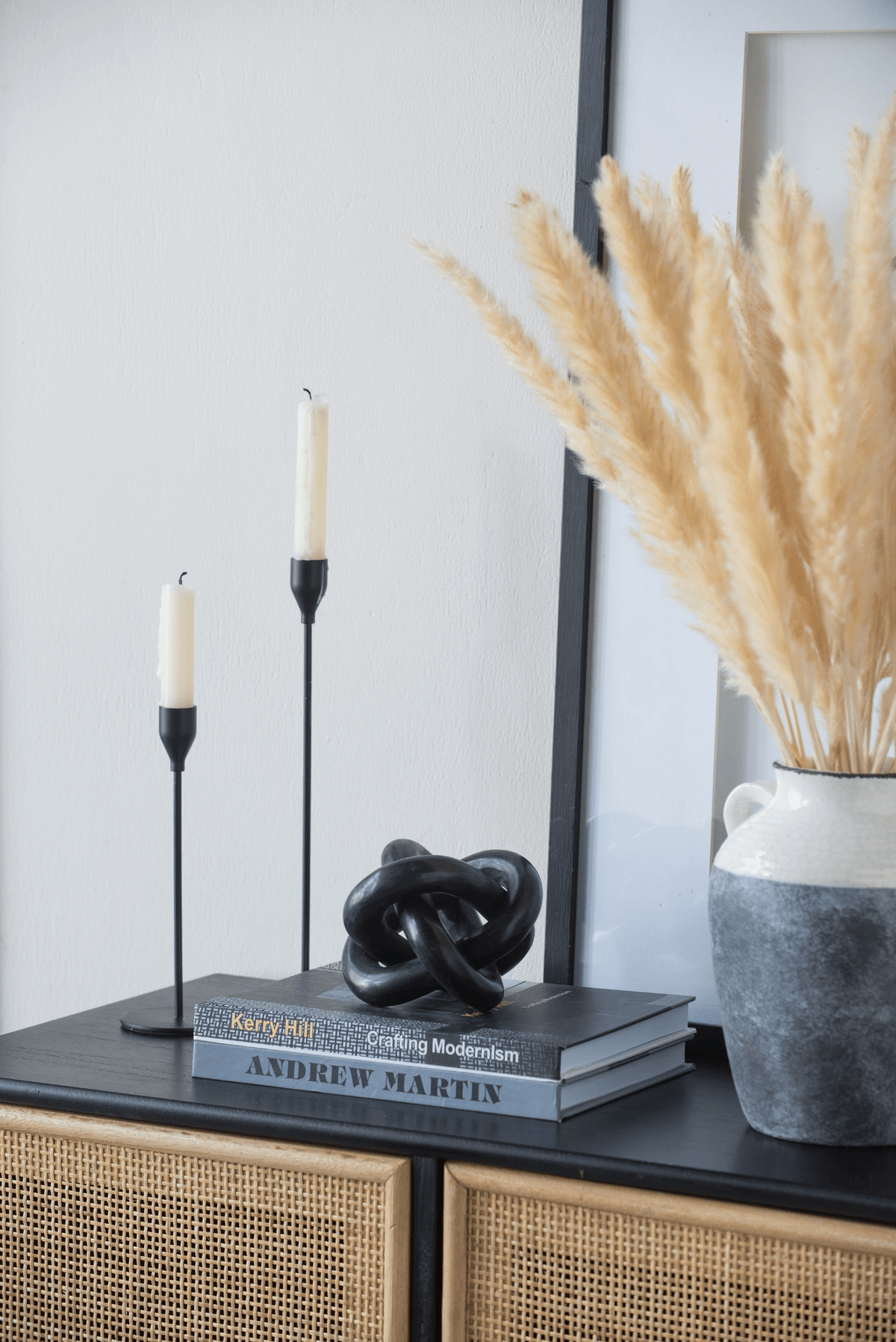 Decorative Marble Chain Sculpture for Home Decor, Tabletop and Accent Display - Mervyns