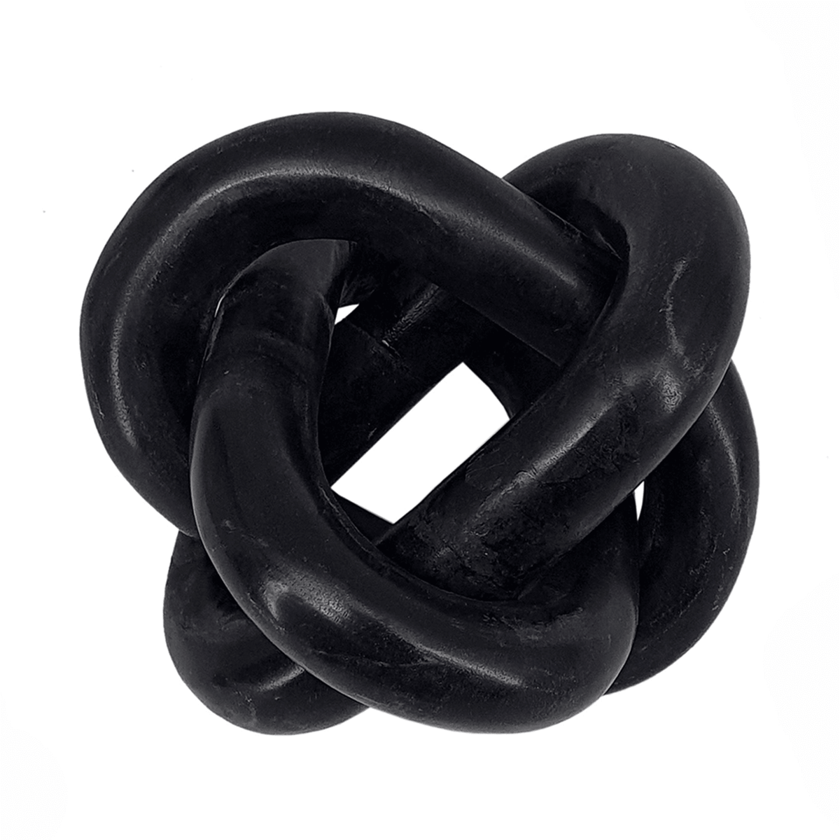 Decorative Marble Chain Sculpture for Home Decor, Tabletop and Accent Display - Mervyns