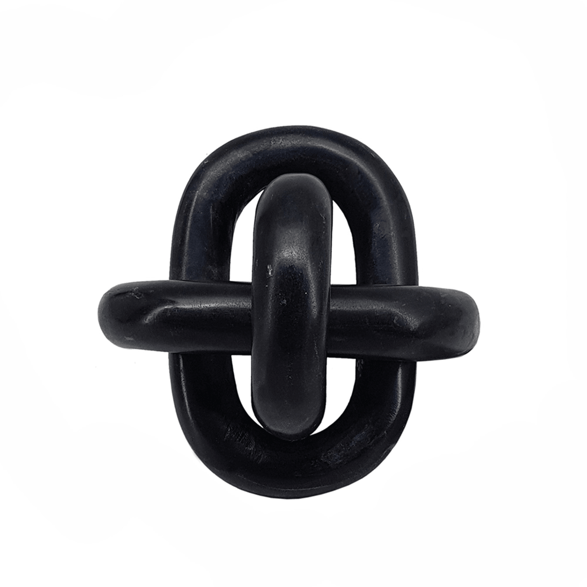Decorative Marble Chain Sculpture for Home Decor, Tabletop and Accent Display - Mervyns