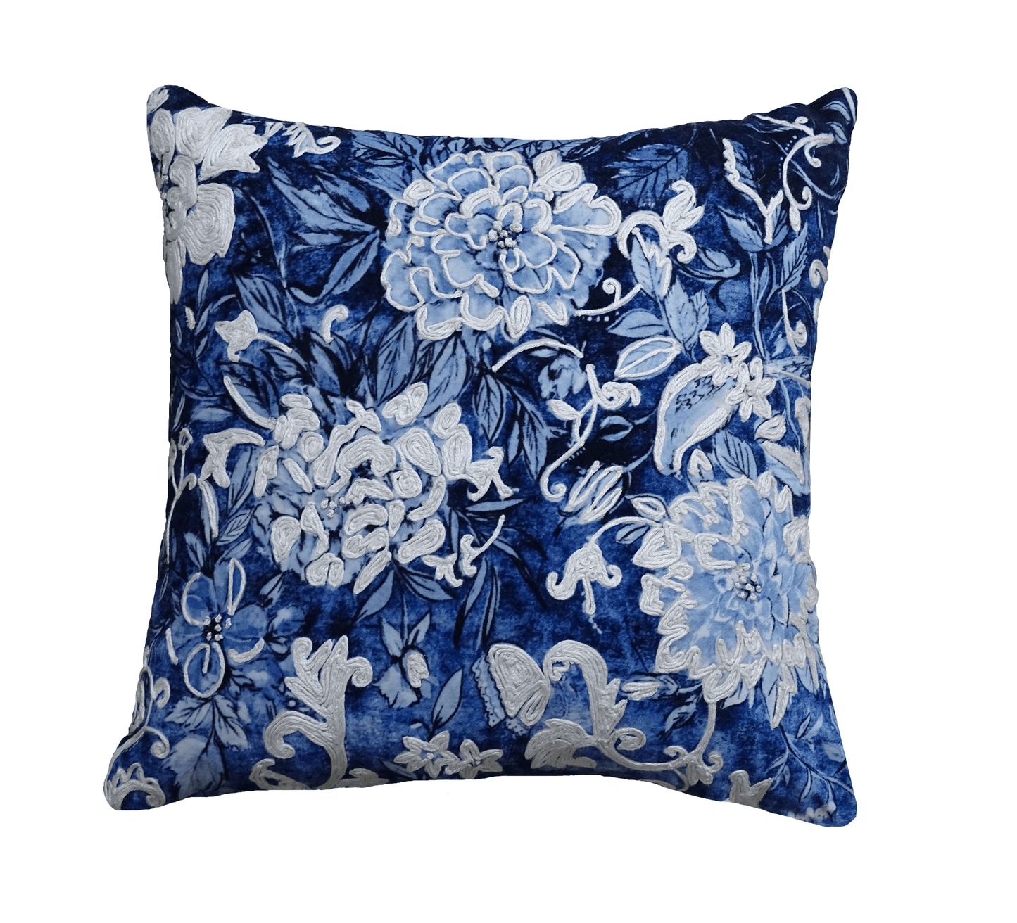 Decorative Throw Pillow Cover Fall Collection Blue & White - Mervyns