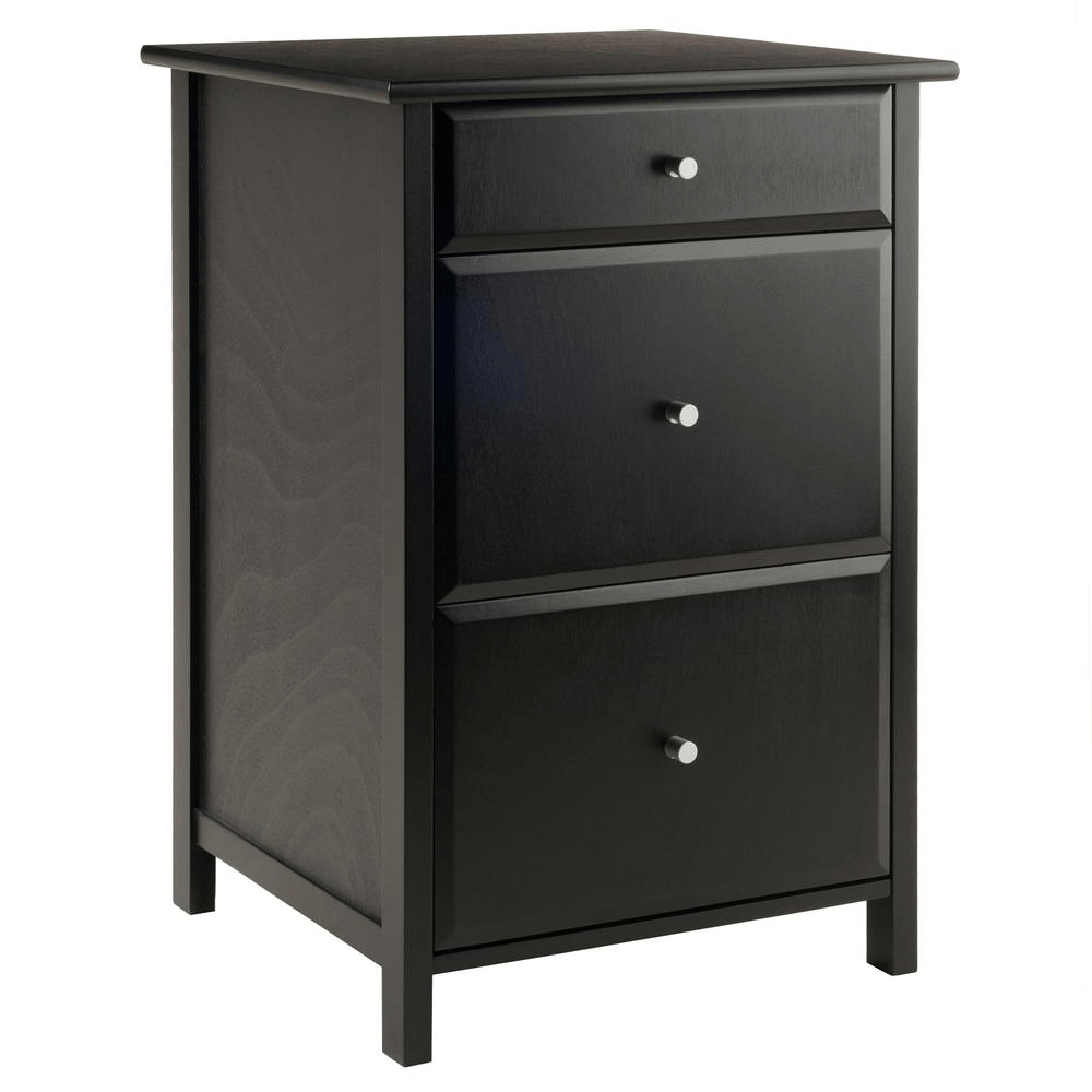 Delta File Cabinet Black - Mervyns