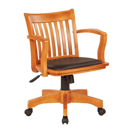 Deluxe Wood Banker's Chair - Mervyns